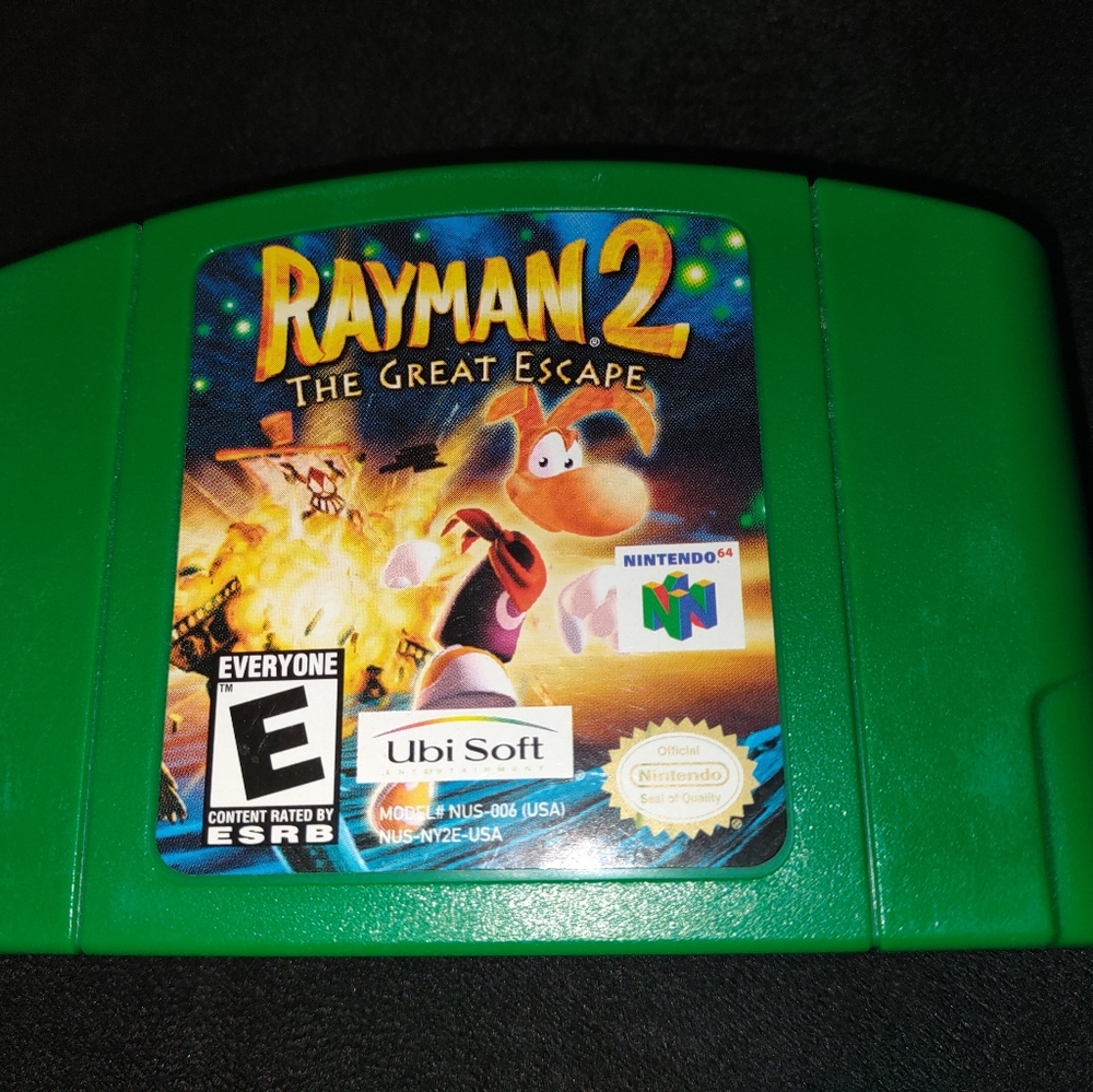 Rayman 2 The Great Escape - Nintendo N64 Game Authentic